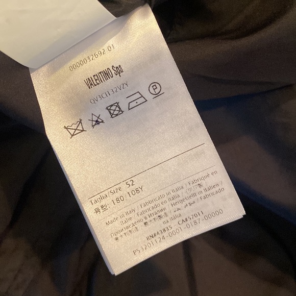 Valentino Bomber blue camouflage with removable hood - Picture 12 of 12